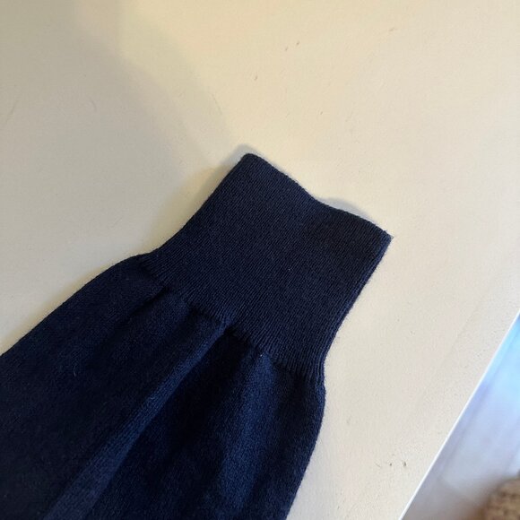 JCREW Cashmere V Neck Sweater - Navy Blue - Picture 8 of 12